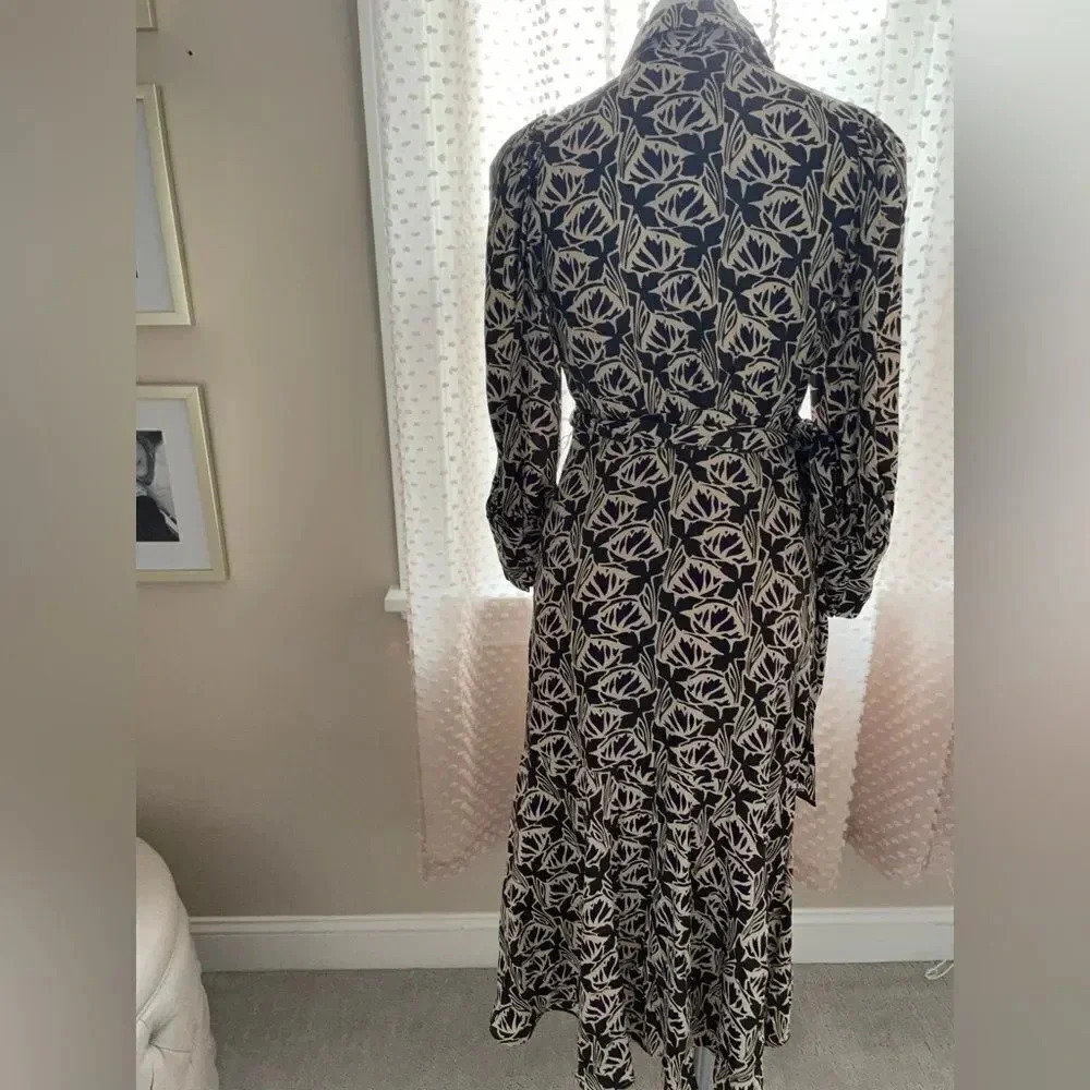 Banana Republic Silky Wrap Maxi Dress - Picture 7 of 15